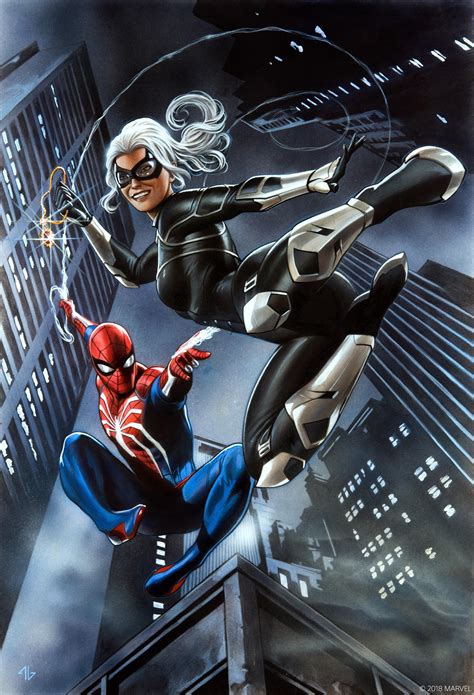 Art by Artgerm. Black Cat ( Felicia Hardy) is a character appearing in American comic books published by Marvel Comics. Created by Marv Wolfman, Keith Pollard, and Dave Cockrum, the character first appeared in The Amazing Spider-Man #194 (July 1979). [4] Felicia Hardy is the daughter of Walter Hardy, a world-renowned cat burglar. . Black cat spider man porn